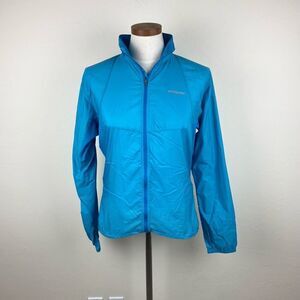 Patagonia Nine Trails Windbreaker Jacket - Curaçao Blue